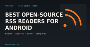 Best Open Source RSS Reader For Android